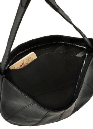 Женская кожаная сумка blanknote bn-bag-12-g графит5 фото