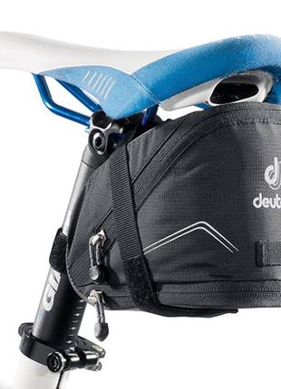 Вместительная подседельная сумочка deuter bike bag ii, 3290917 7000, черный