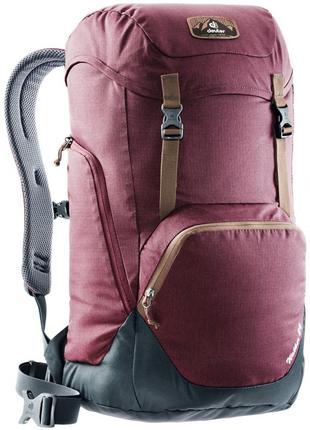 Туристический рюкзак deuter walker 24 3810717 5424, 24л, бордовый1 фото