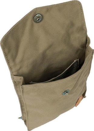 Женский кошелек нагрудный fjallraven pocket бежевый