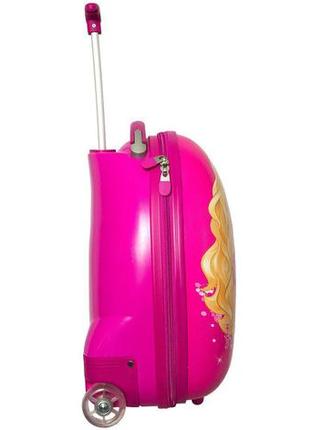 Пластиковый детский чемодан принцесса софия №087 22 л4 фото