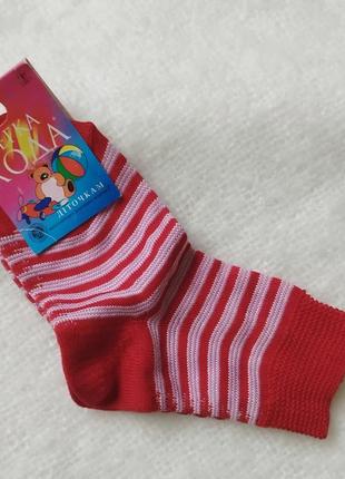 ❇️легенькі шкарпетки для дівчинки, тм  "легка хода" (р.14)1 фото