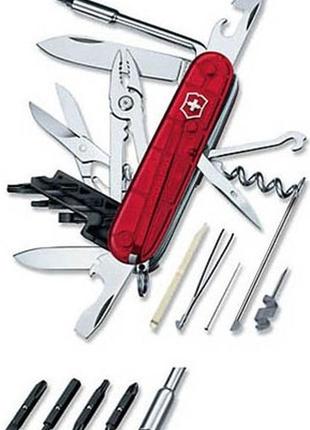 Складной удобный нож victorinox cybertool 344 фото