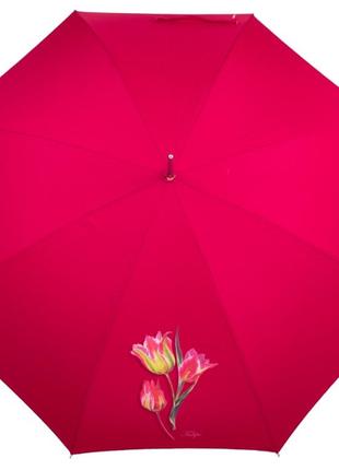 Красочный зонт-трость женский полуавтомат airton z1621-7