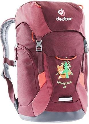 Туристический рюкзак deuter waldfuchs 14 3610117 5529, 14л, красный