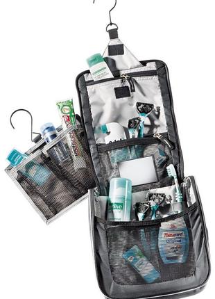 Косметичка в дорогу deuter wash center ii, 39464 3306 синий5 фото