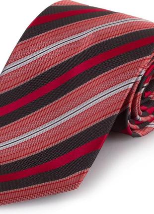 Удивительный мужской широкий галстук schonau & houcken (шенау & хойкен) fareps-68 красный1 фото