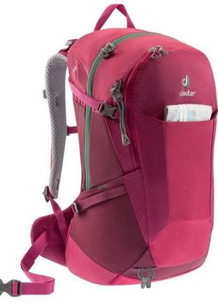 Туристический рюкзак deuter futura бордовый 22 л2 фото