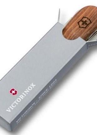 Швейцарский складной нож victorinox evowood, коричневый5 фото