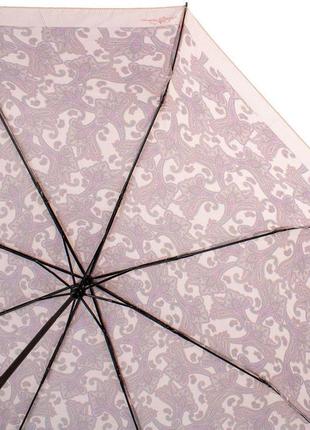Женский механический зонт art rain бежевый3 фото