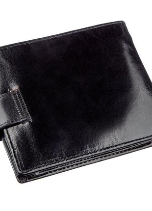 Классический мужской бумажник boston 18808 черный2 фото