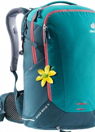 Рюкзак для ноутбука 15" deuter giga bike, 38221183325, sl, зеленый