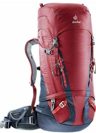 Рюкзак туристический deuter guide 3361317 5325, 45+8 л бордовый1 фото