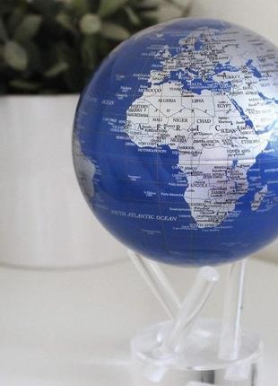 Самовращающийся глобус solar globe политическая карта, 114 мм3 фото