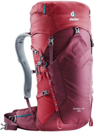 Туристический рюкзак deuter speed lite 26 3410618 5535, 26л, бордовый