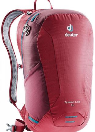 Рюкзак туристический deuter speed lite красный 16 л