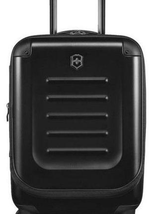 Пластиковый чемодан малый victorinox travel spectra 29 л черный2 фото