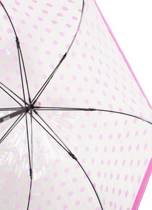 Женский зонт-трость механический fulton full042-pink-polka-dot3 фото