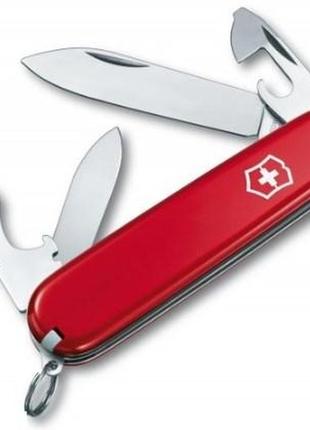 Складной армейский нож victorinox recruit красный