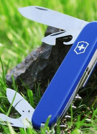 Швейцарский складной нож victorinox spartan синий3 фото