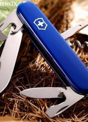 Швейцарский складной нож victorinox spartan синий2 фото