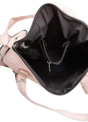 Женская сумка tunona, натуральная кожа, розовая7 фото
