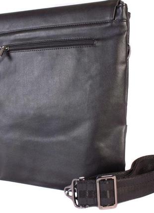 Мужская сумка  из эко кожи e30901, черный3 фото