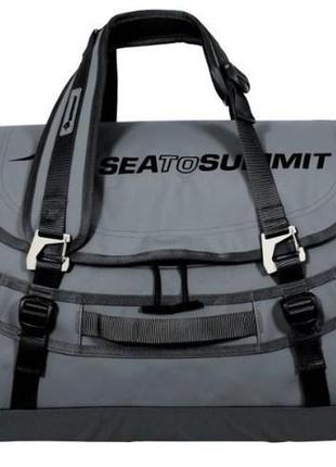 Дорожная сумка рюкзак  sea to summit duffle на 65 л, серая