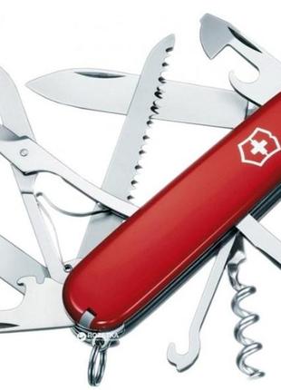 Швейцарский складной нож victorinox huntsman красный1 фото