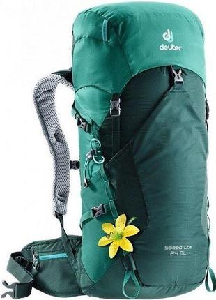 Рюкзак женский deuter speed lite 24 л 3410518 2235 зеленый