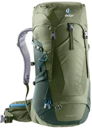 Туристический рюкзак deuter futura хаки 30 л