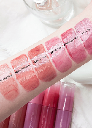 Глянцевий тінт для губ peripera ink mood glowy tint 05 cherry so what 4 г2 фото