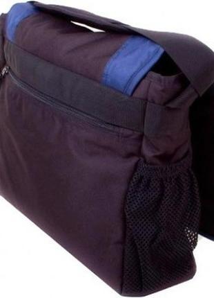Мужская сумка на плечо onepolar w308-blue синяя3 фото