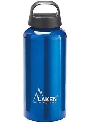 Бутылка для воды laken classic  на 0,6л синяя