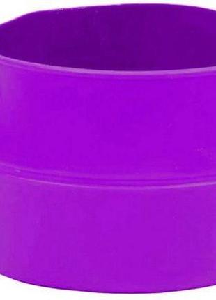 Кружка туристическая  wildo fold a cup big blueberry фиолетовая на  600 мл