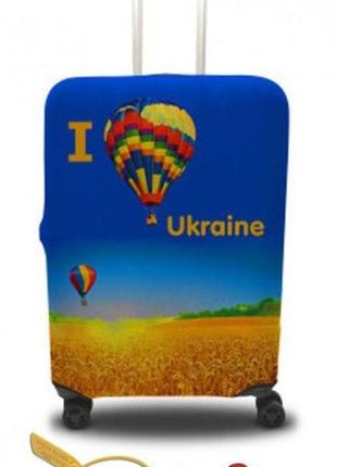 Чехол для чемоданов coverbag c0403m разноцветный 55-65 см
