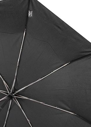 Мужской автоматический зонт trust ztr32370, черный полиэстер3 фото