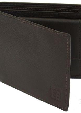 Кожаное портмоне для мужчин enrico benetti leather, eb67011 001 черный