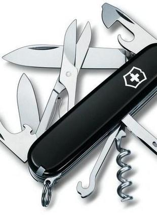 Складной нож victorinox climber, черный