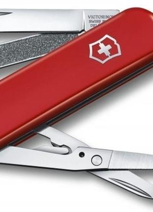 Нож складной victorinox executive красный