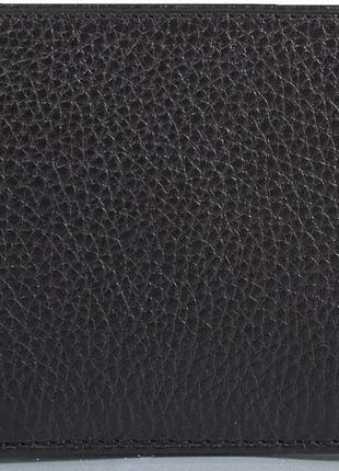 Функциональный мужской кожаный карманный кошелек canpellini shi1409-7 черный3 фото