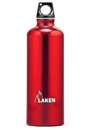 Бутылка для воды laken futura красная на 0,6л