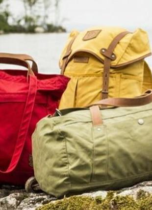 Тканевая сумка женская fjallaraven totepack no 1 розовая5 фото