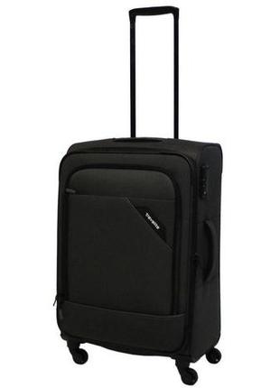 Тканевый чемодан средний travelite derby tl087548-04 69, черный1 фото