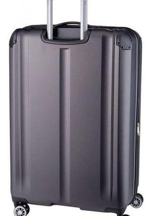 Гигантский пластиковый чемодан travelite city tl073049-04 113 л, черный4 фото