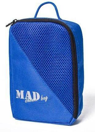 Мужская сумка для душа mad asb50 синий1 фото