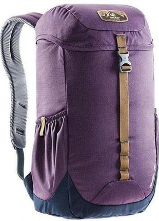 Рюкзак deuter walker 16 л, городской, фиолетовый