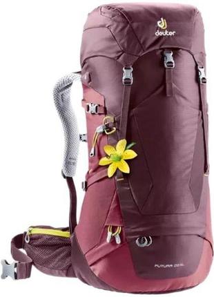 Туристический рюкзак deuter futura sl бордовый 28 л