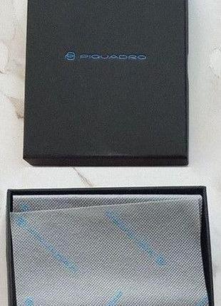 Кожаная кредитница piquadro blue square pp2762b2r_mo, коричневый6 фото