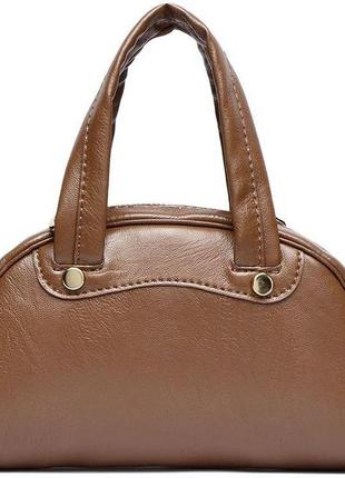 Женская сумка клатч аmelie galanti коричневый3 фото